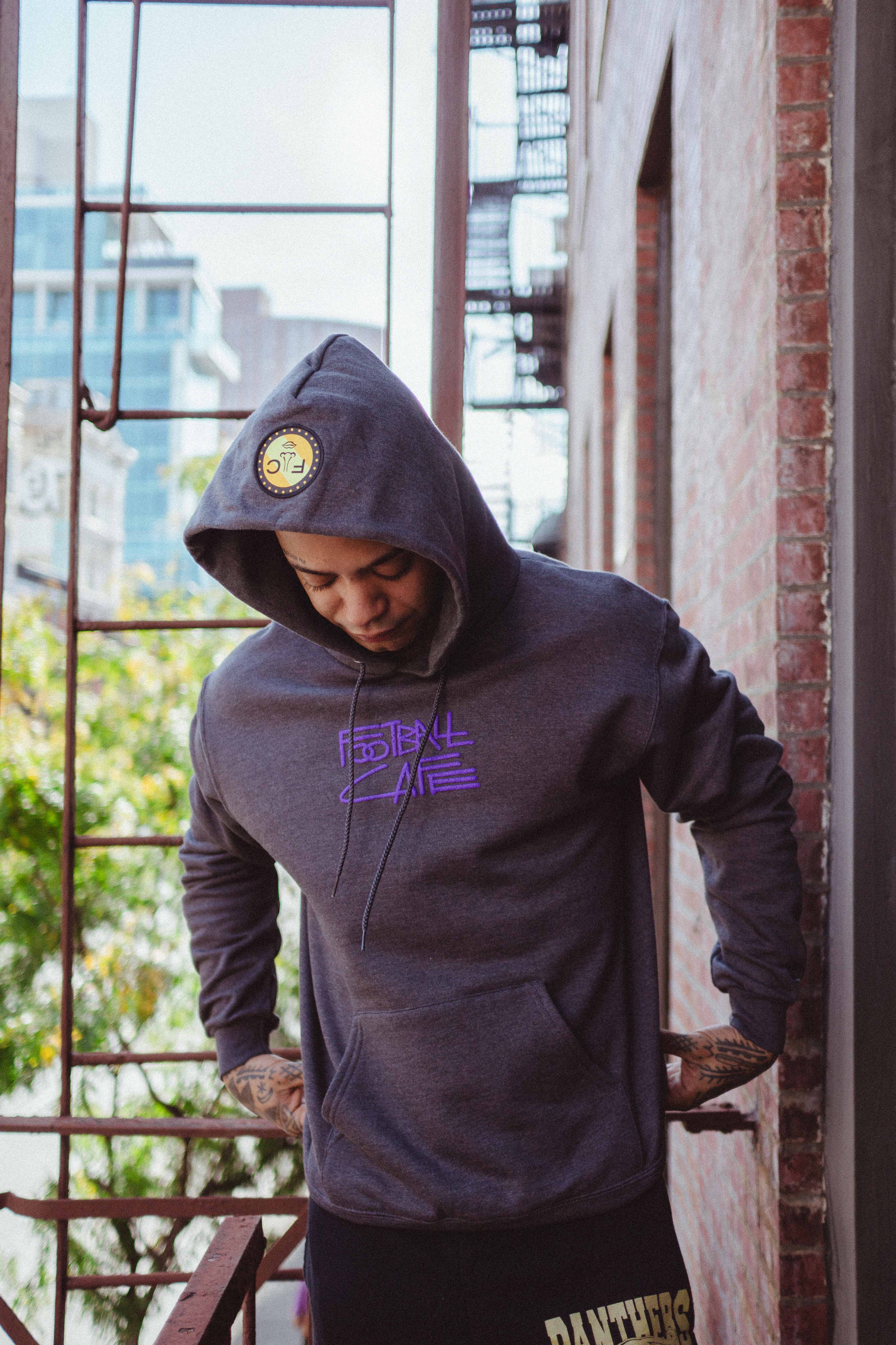 SCRIPT HOODIE - GRAY (AW23)