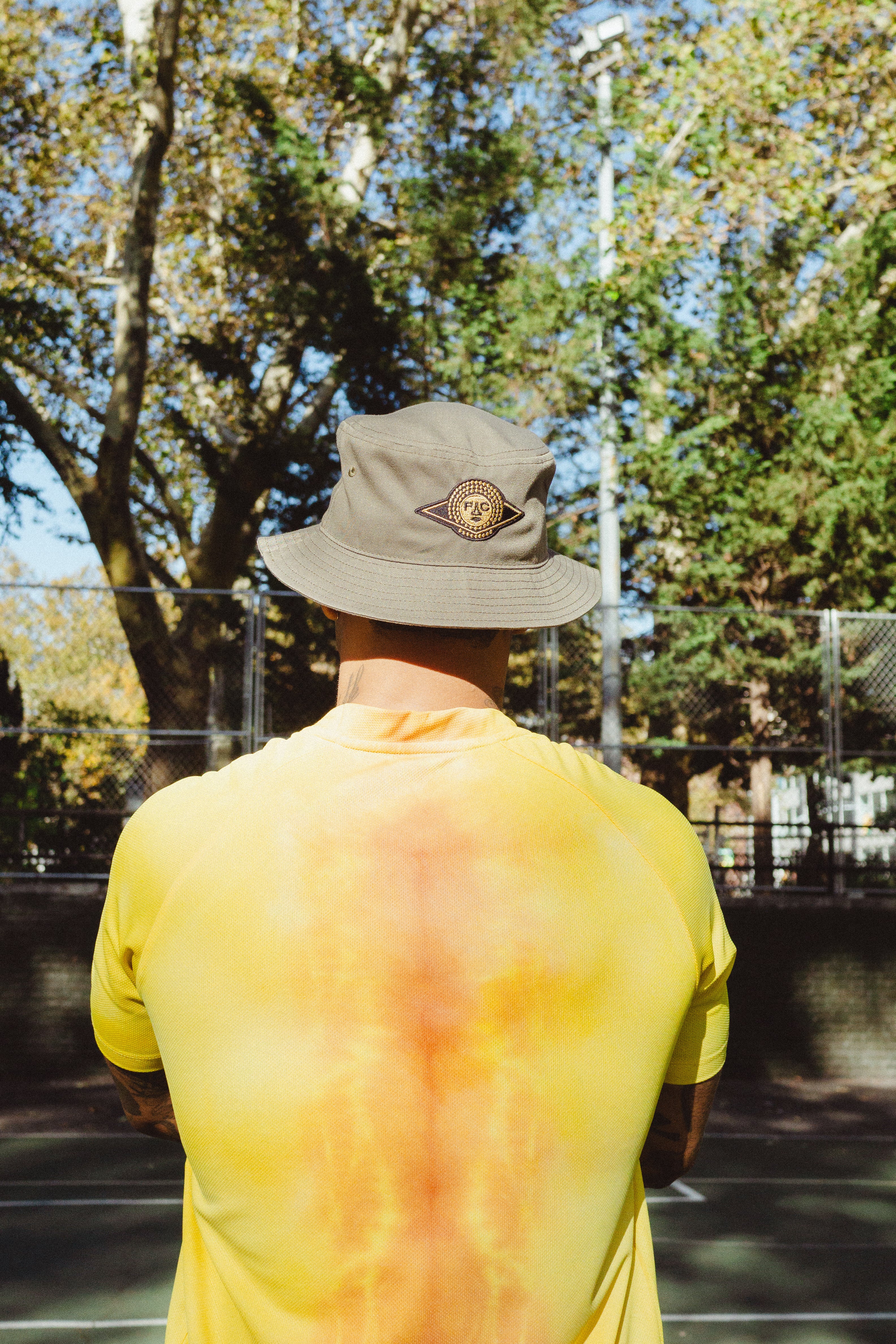 SUN GOD BUCKET HAT - OLIVE (AW23)