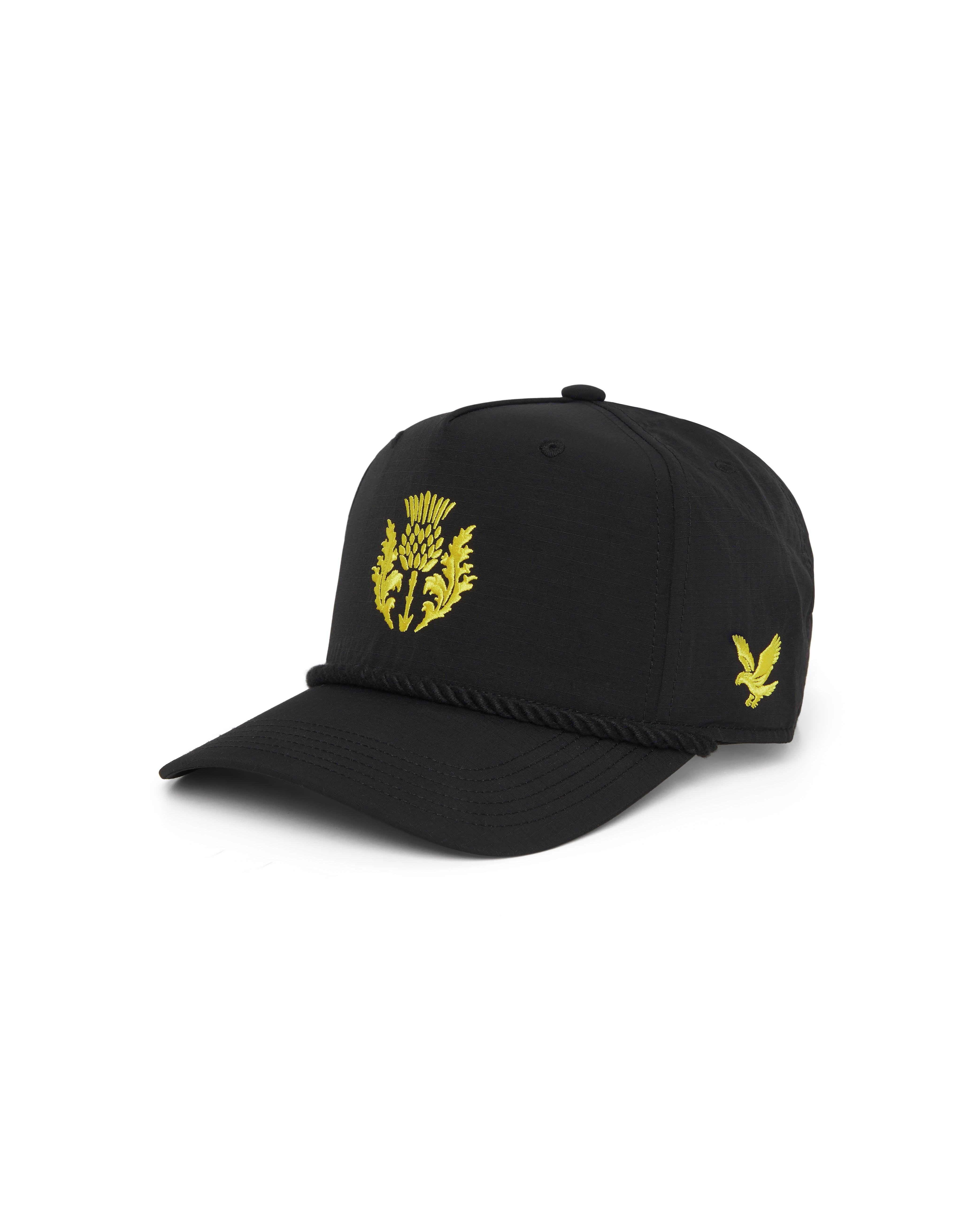 Fly Nowhere + Lyle & Scott Coach Cap Jet Black