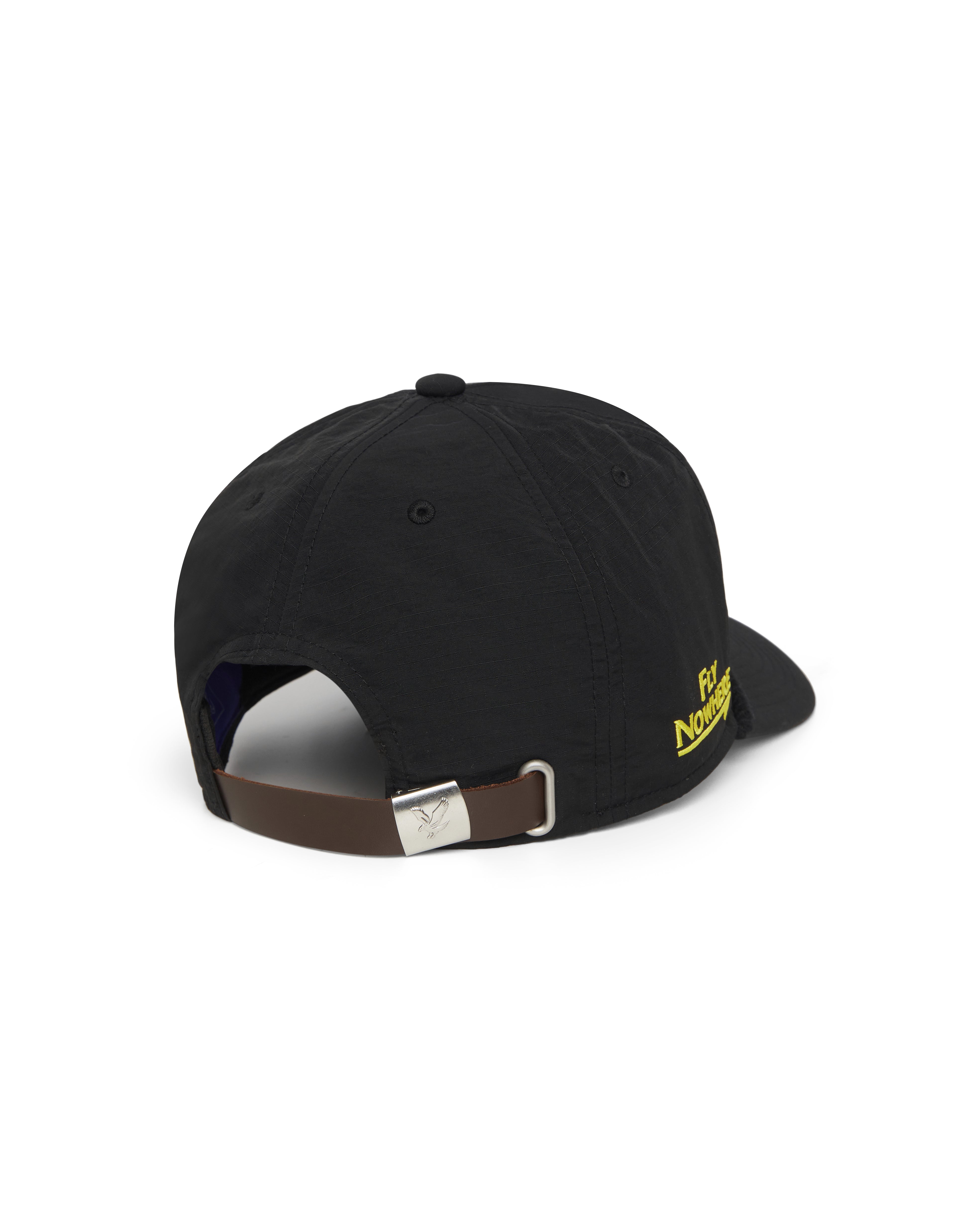 Fly Nowhere + Lyle & Scott Coach Cap Jet Black
