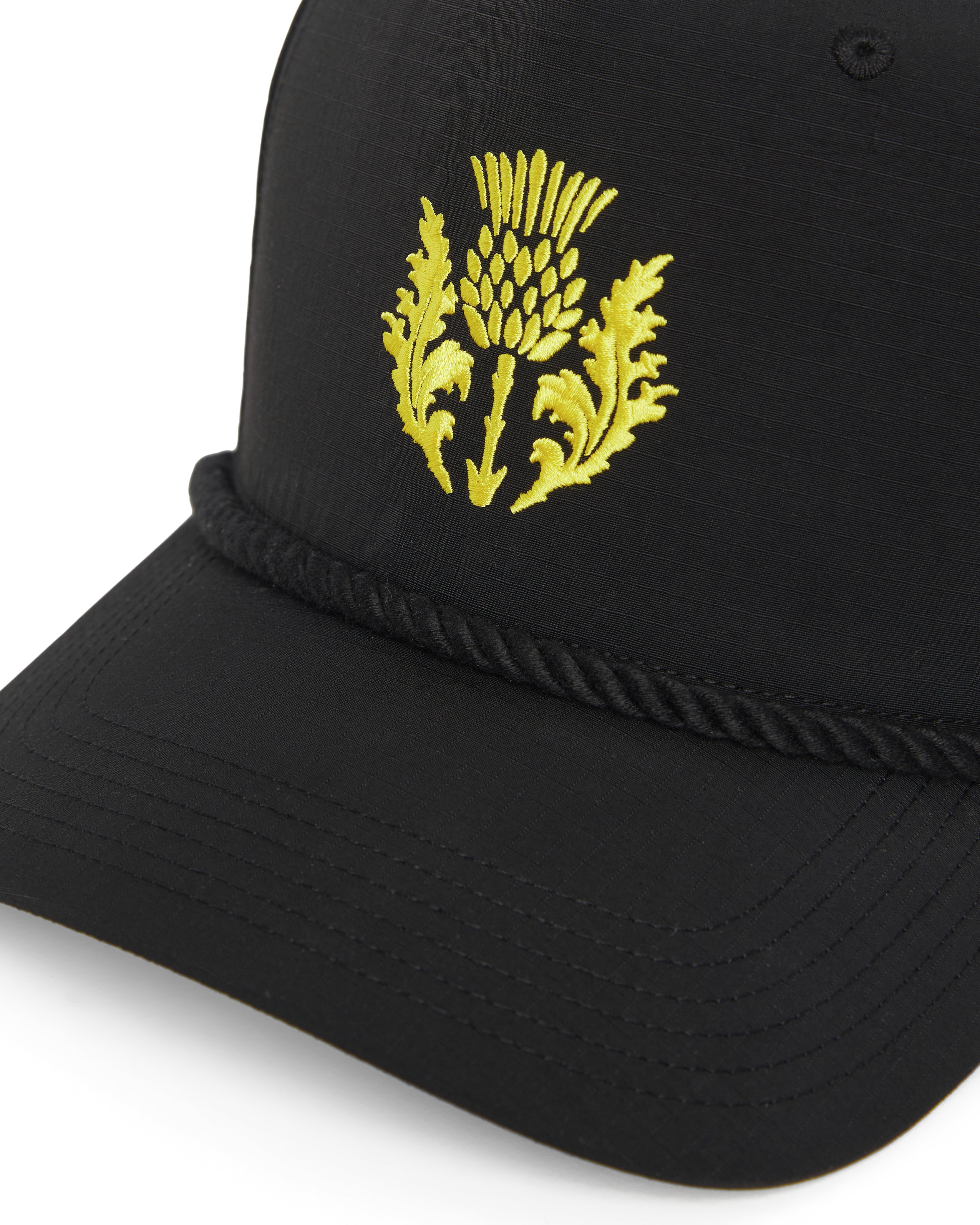 Fly Nowhere + Lyle & Scott Coach Cap Jet Black