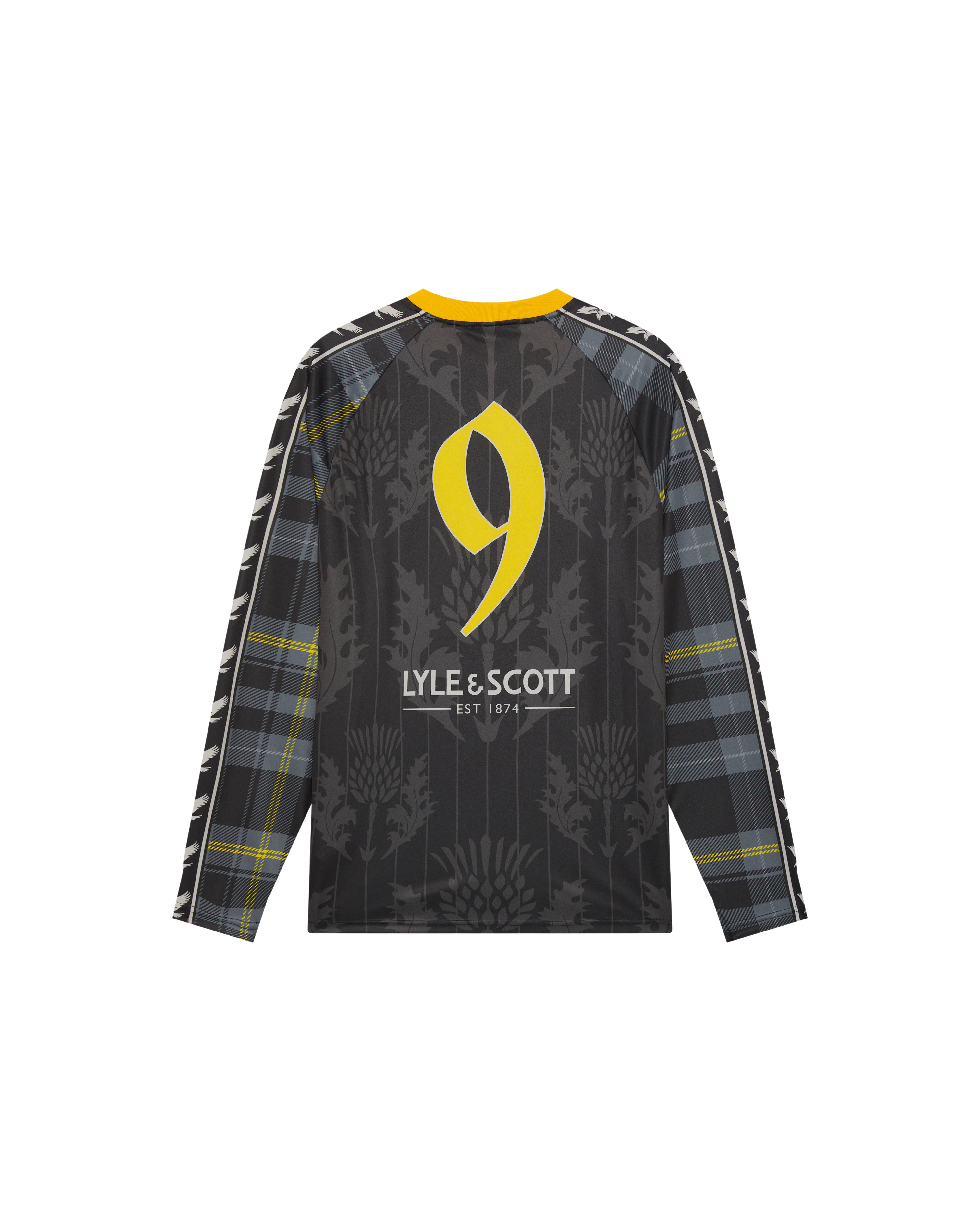 Fly Nowhere + Lyle & Scott Mercatino Jersey, L/S Jet Black
