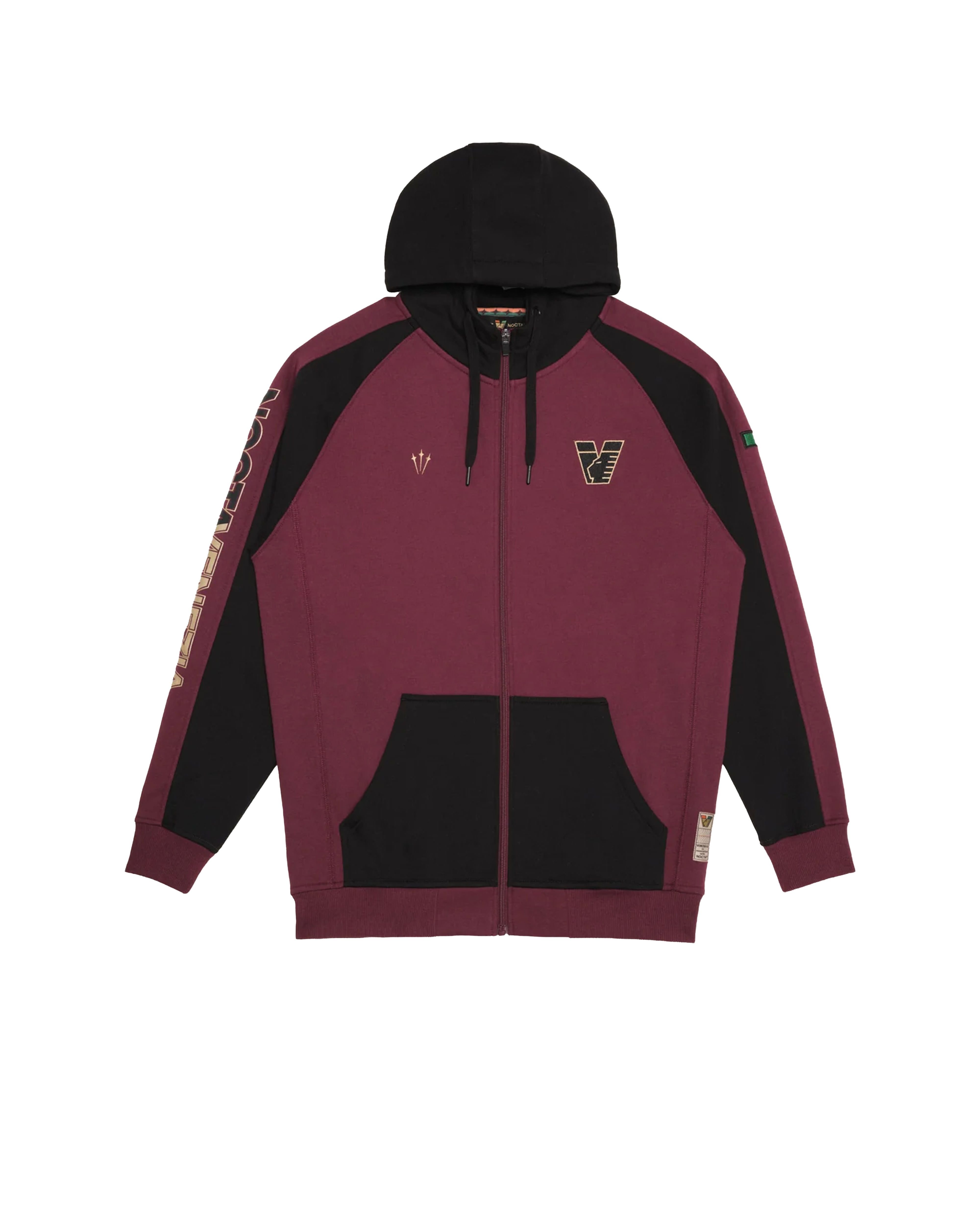 Venezia FC/ NOCTA - Travel Hoodie 25/26 - BURGUNDY